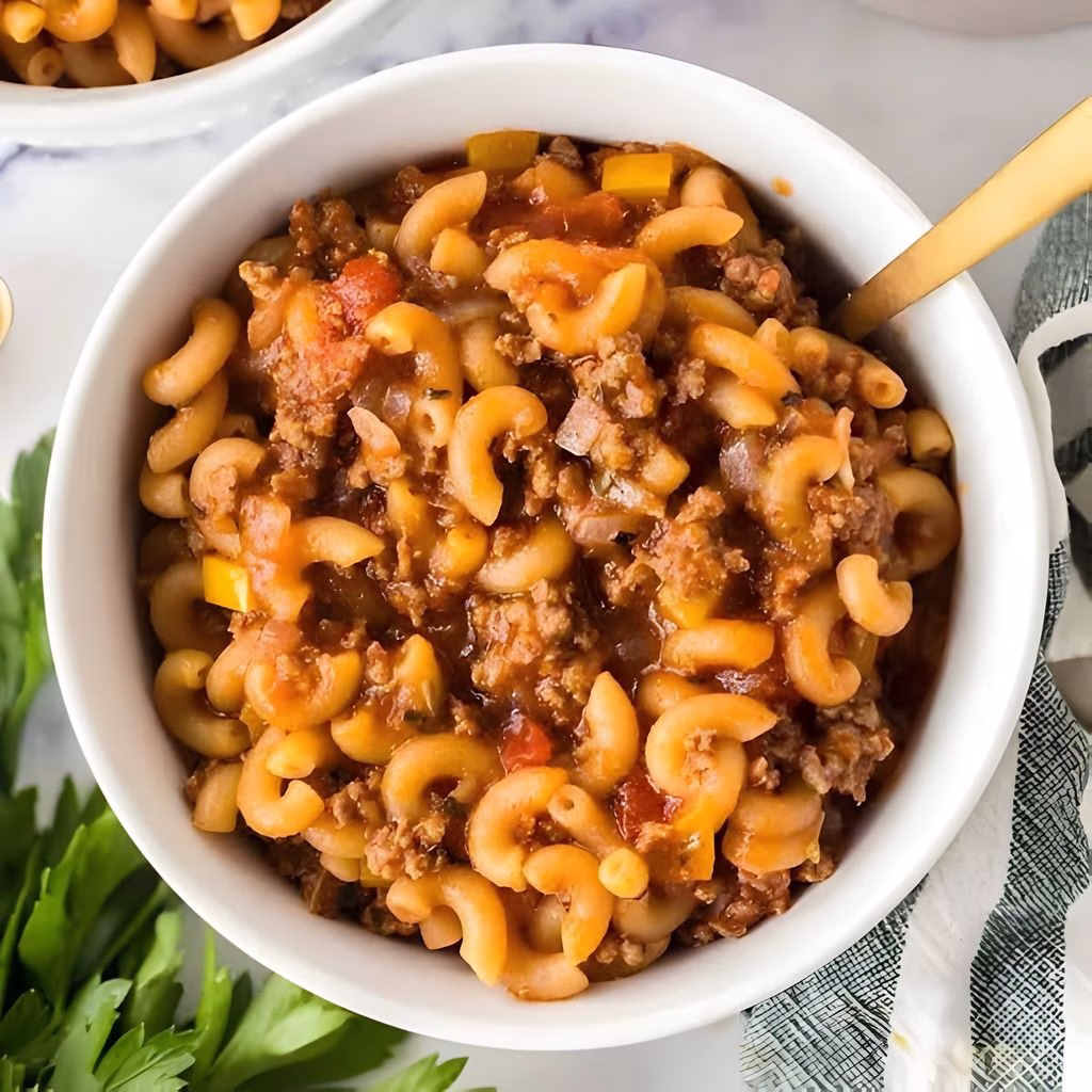 American Chop Suey American Goulash Recipe