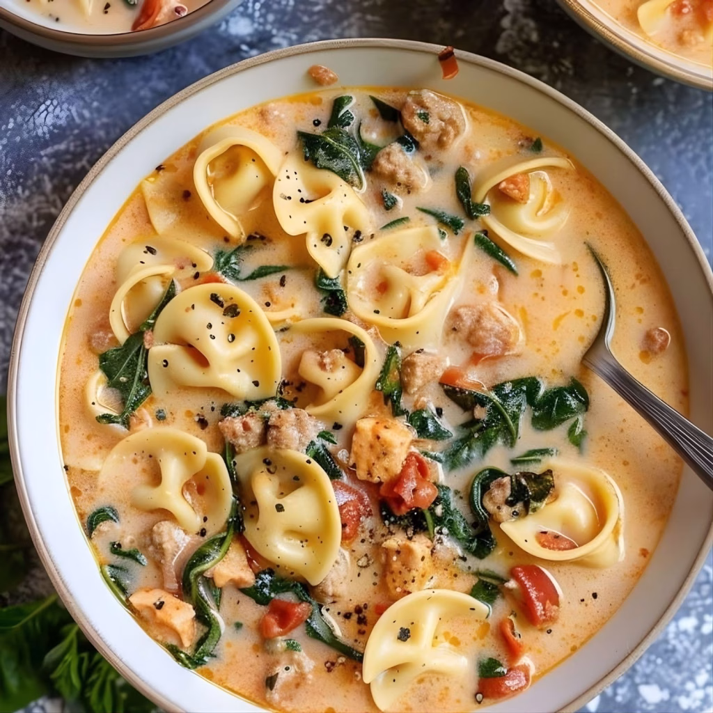 Sausage And Tortellini Soup Recipe