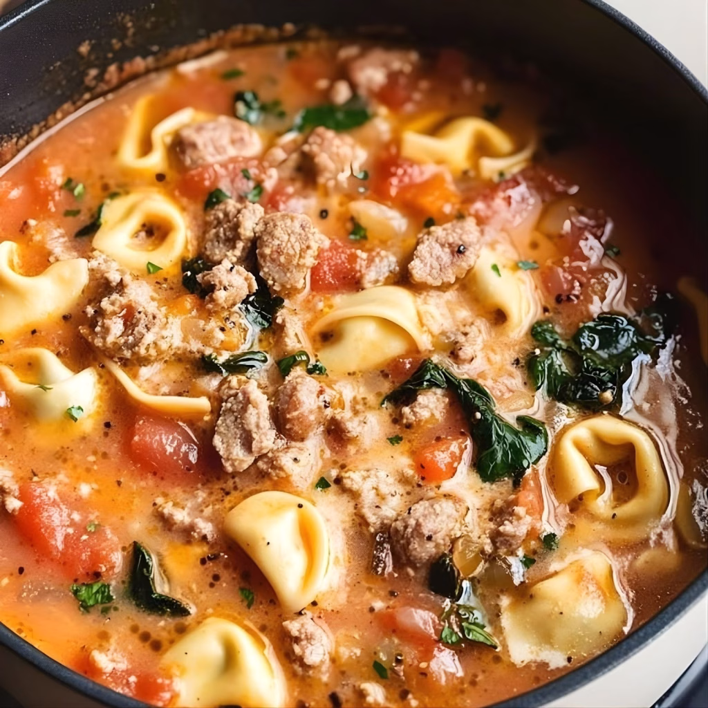 Sausage And Tortellini Soup Recipe
