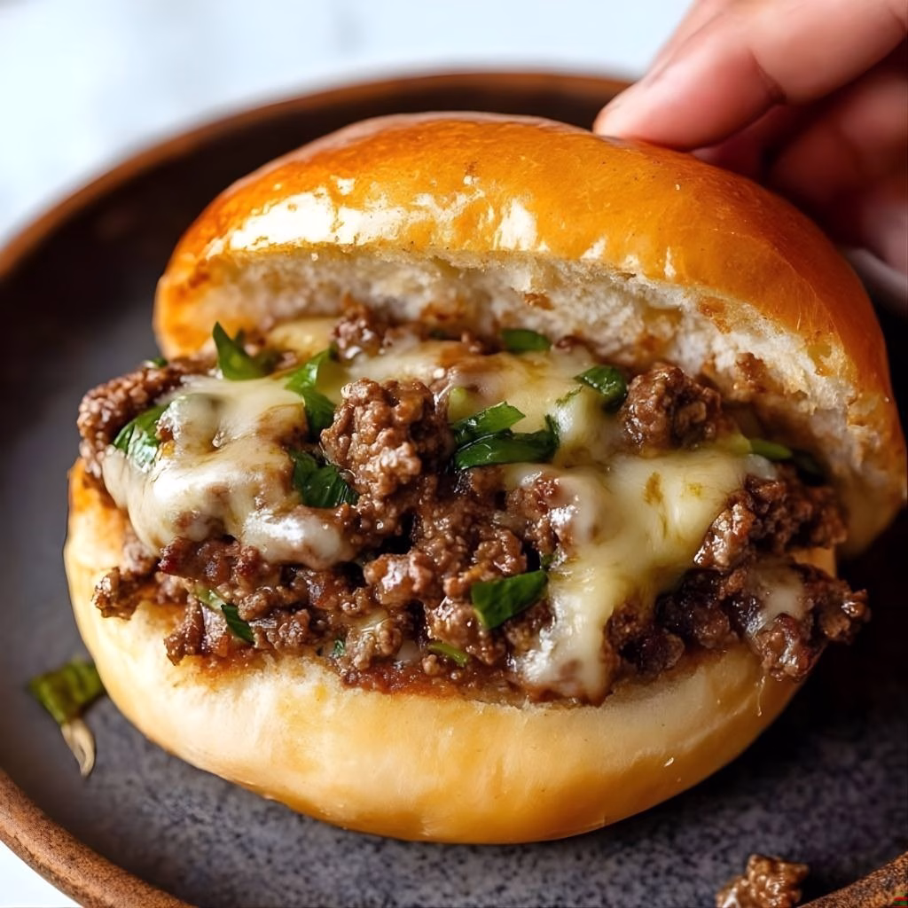 Philly Cheesesteak Sloppy Joes Recipe
