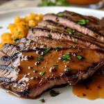 Cajun Steak With Apricot Orange Glaze Recipe