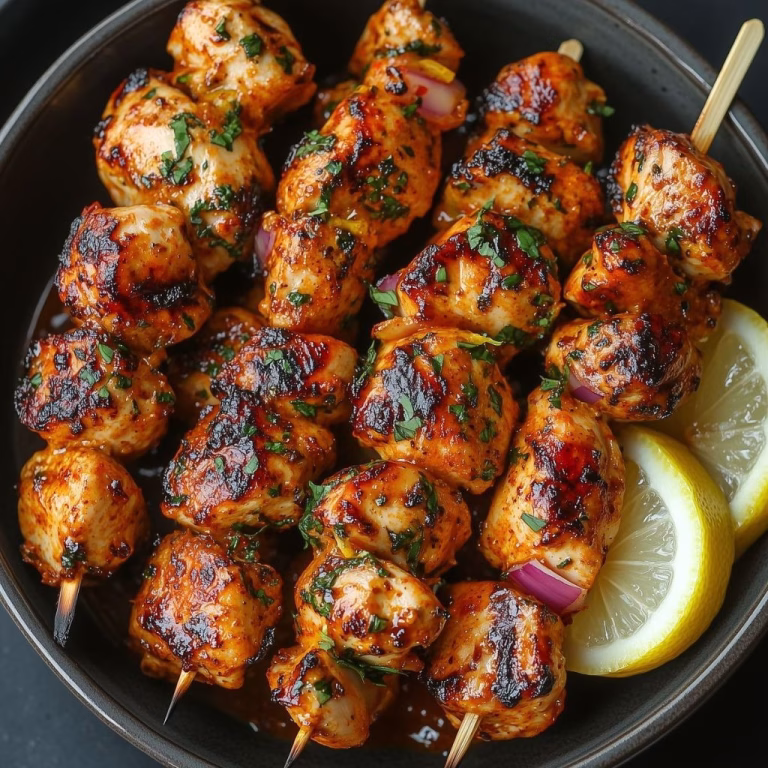 Peri Peri Grilled Chicken Skewers Recipe