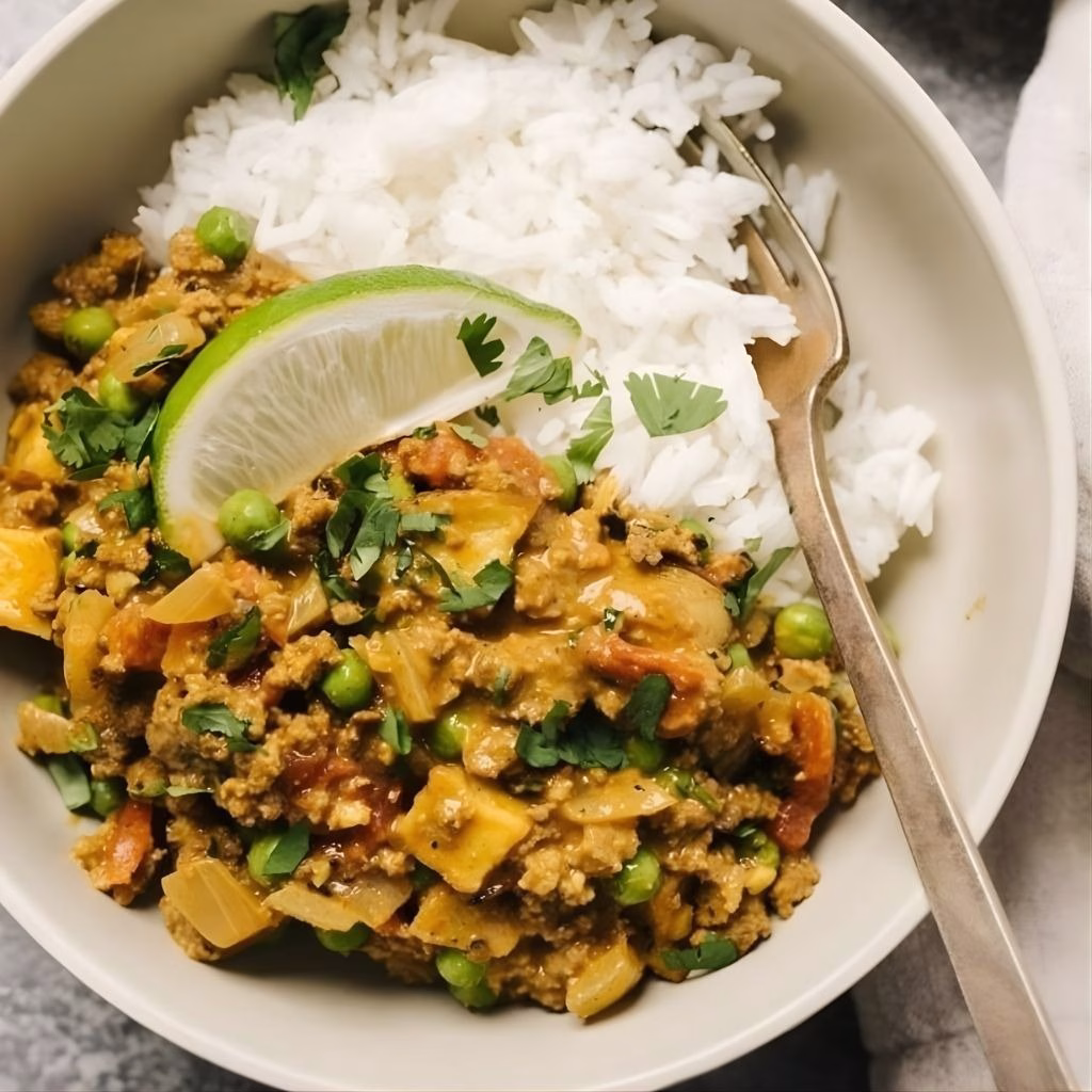 Ground Beef Curry (Keema Curry) Recipe