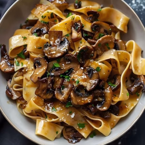 Pappardelle Pasta With Portobello Mushroom Ragu Recipe