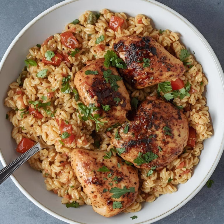 Cajun Chicken Orzo Recipe