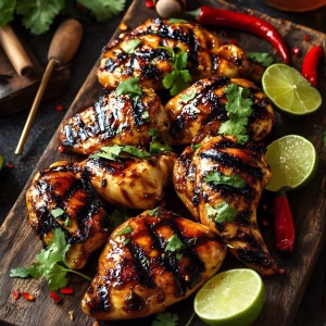 Grilled Chili Lime Chicken Thighs Recipe