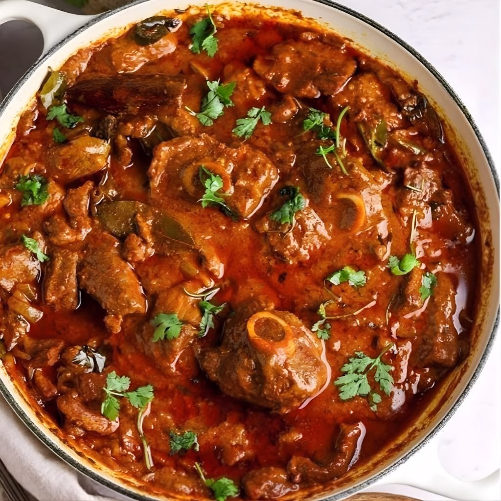 Lamb Kalya With Yogurt And Cream Recipe