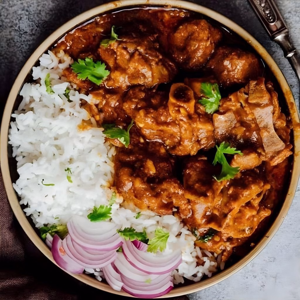 Lamb Kalya With Yogurt And Cream Recipe