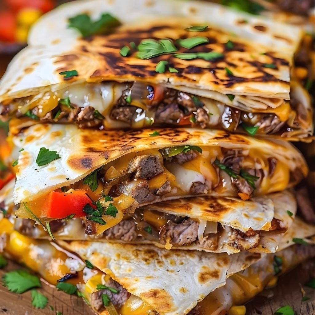 Steak Fajita Quesadillas Recipe