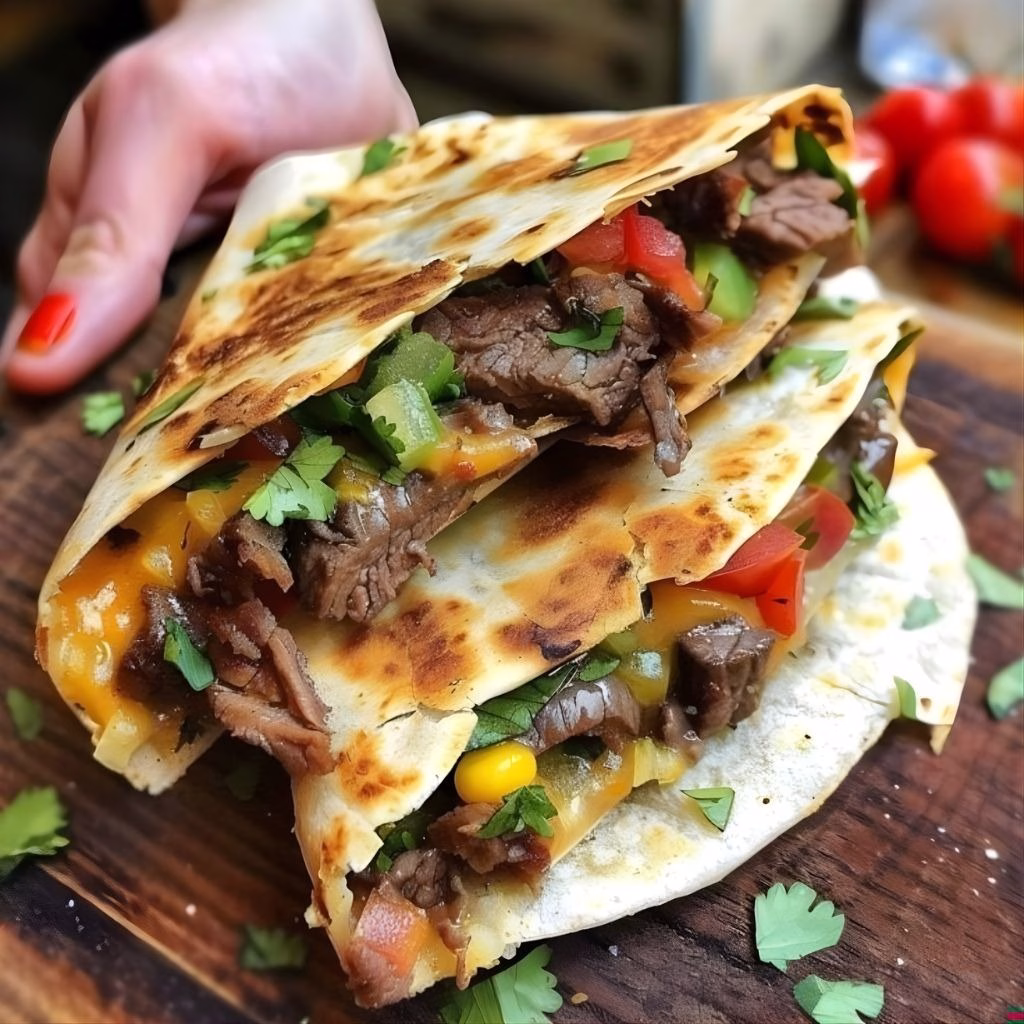 Steak Fajita Quesadillas Recipe