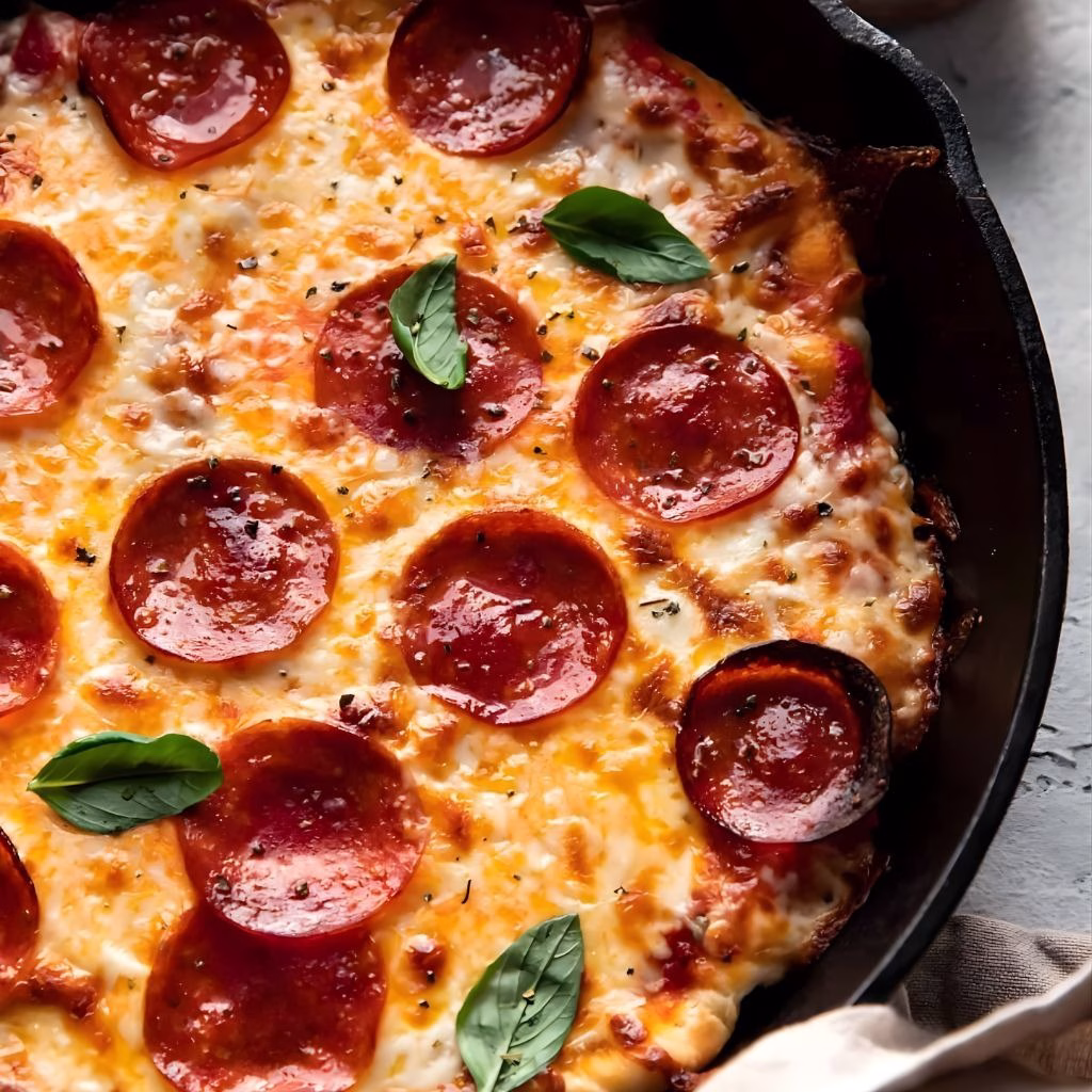 Cast Iron Skillet Pizza Recipe