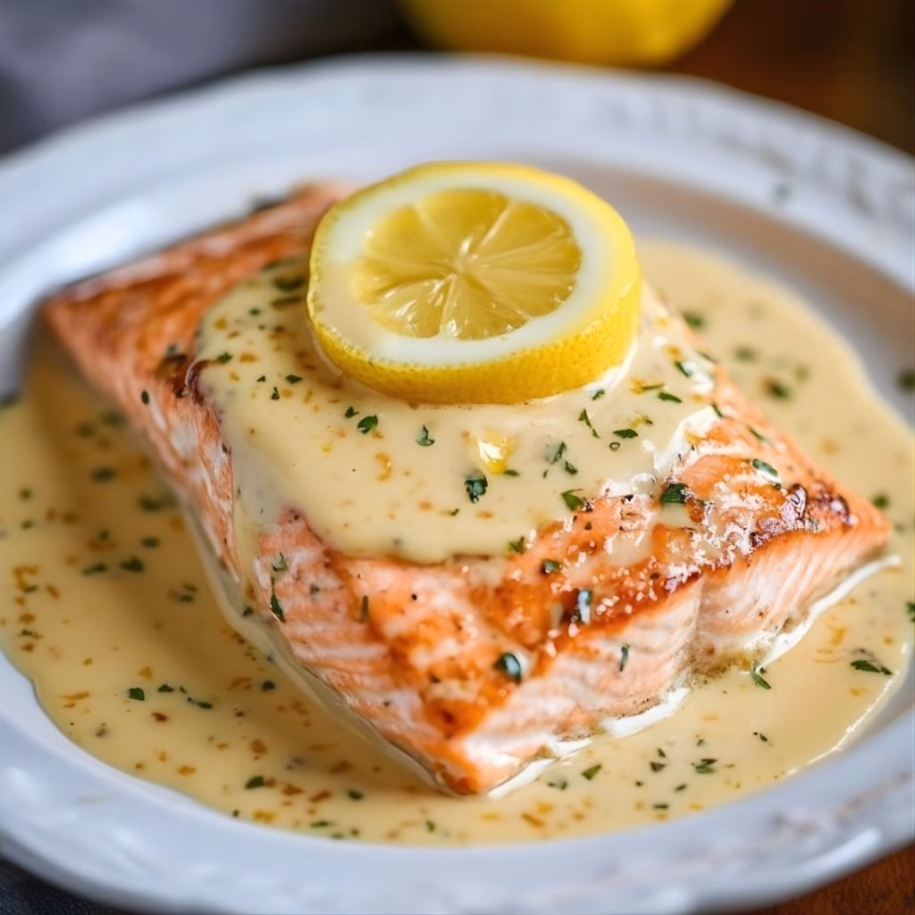 Mahi Mahi Fish In Lemon Garlic Cream Sauce Recipe