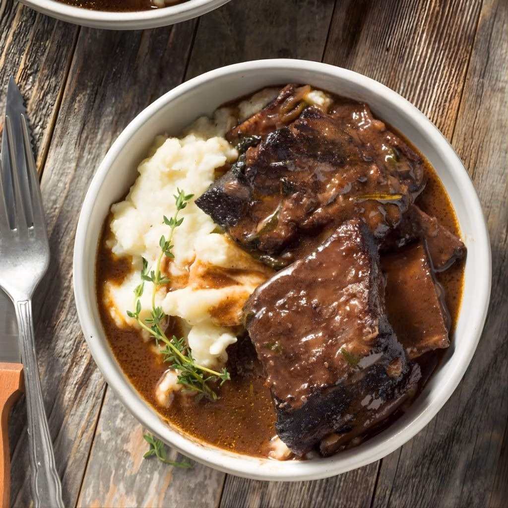 French Style Braised Short Ribs Recipe