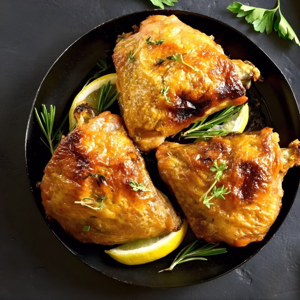 Best Oven Baked Chicken Thighs Recipe