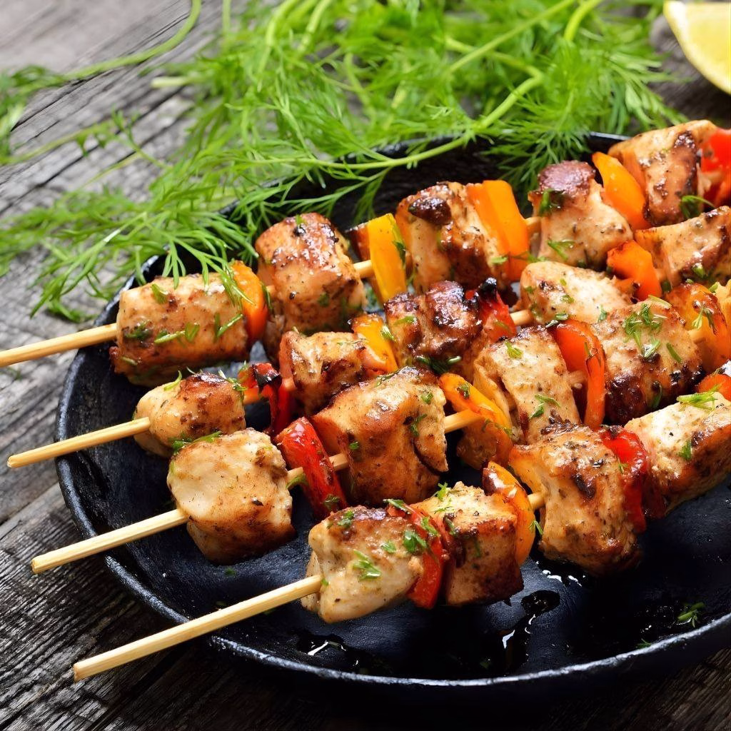 Tandoori Chicken Kebabs Recipe