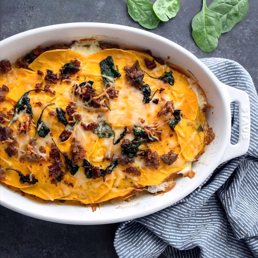 No Noodle Butternut Squash Lasagna Recipe