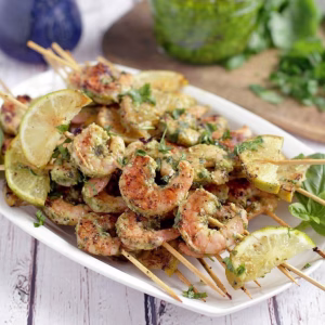 Pesto Grilled Shrimp Recipe