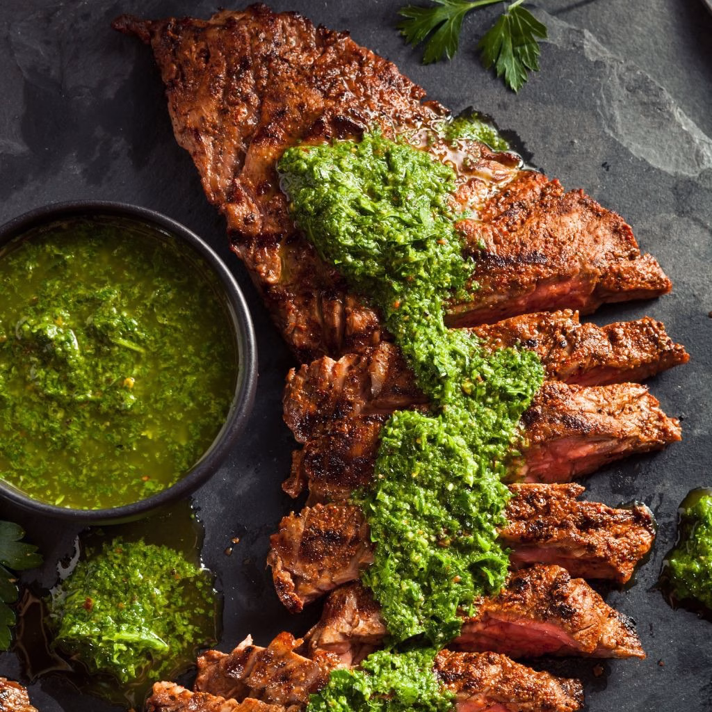 Skirt Steak Marinade With Chimichurri Recipe