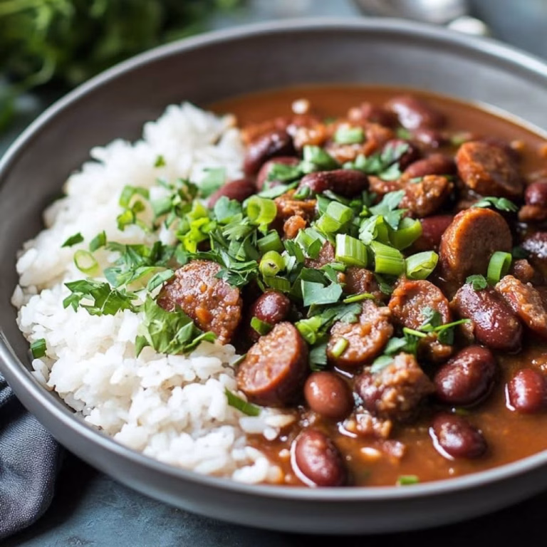 Louisiana Red Beans And Rice Recipe