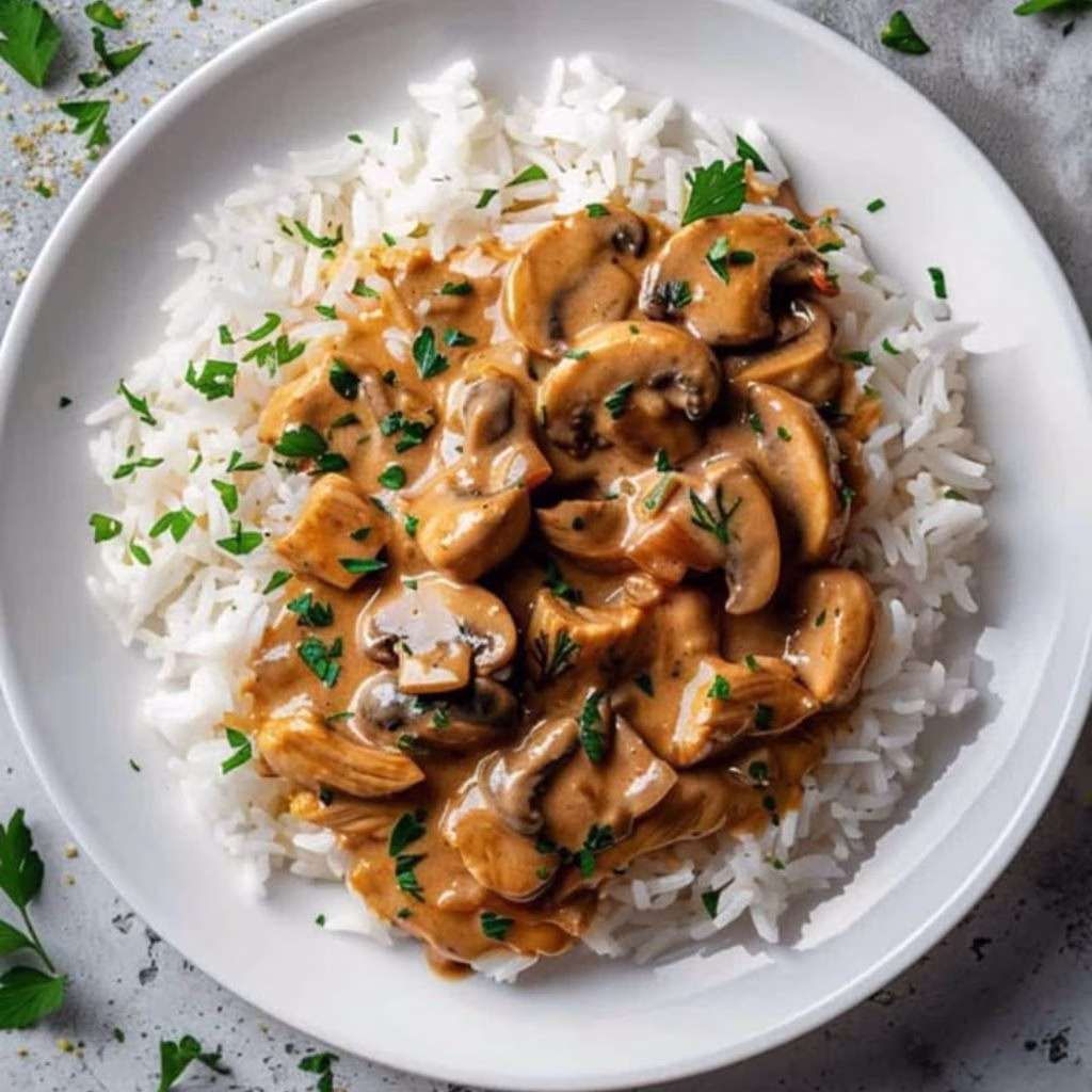 Creamy Chicken Stroganoff Recipe