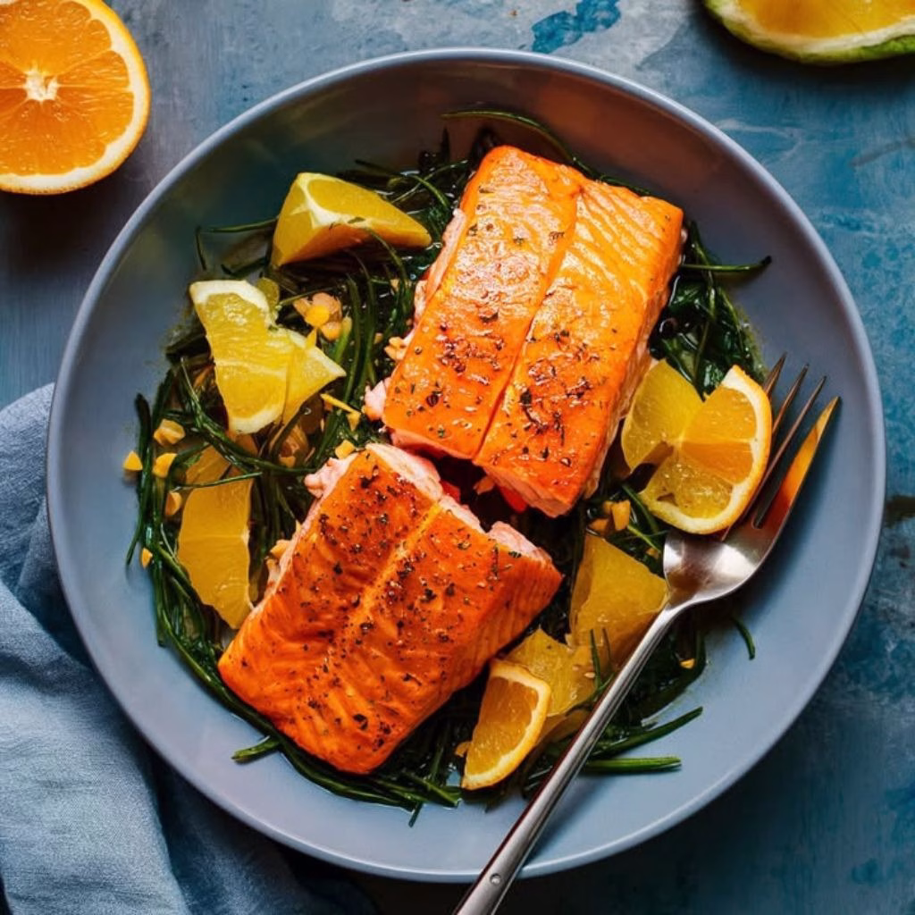 4 Ingredient Orange Salmon Recipe