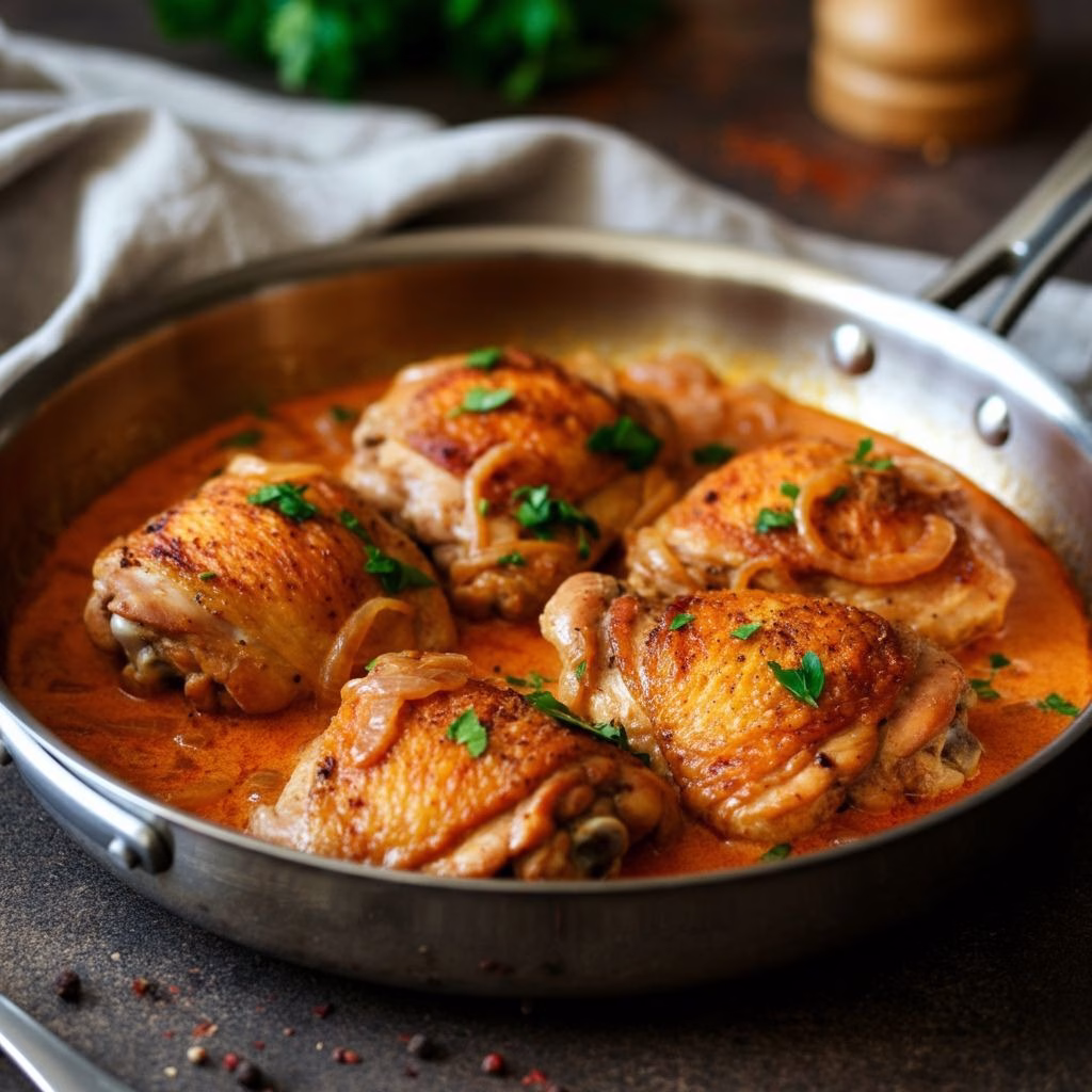 Hungarian Chicken Paprikash Recipe