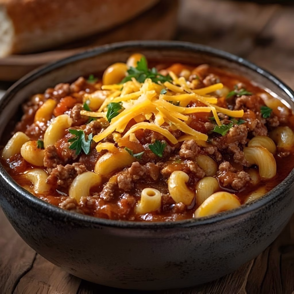 Old Fashioned Ground Beef Goulash American Goulash Recipe
