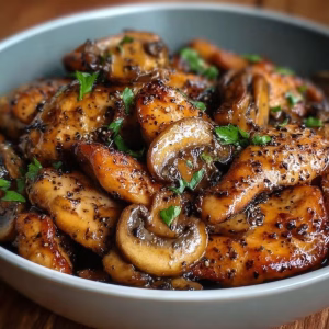 Balsamic Chicken And Mushrooms Recipe