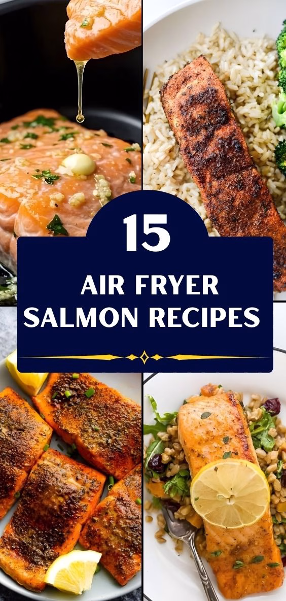 15 Air Fryer Salmon Recipes