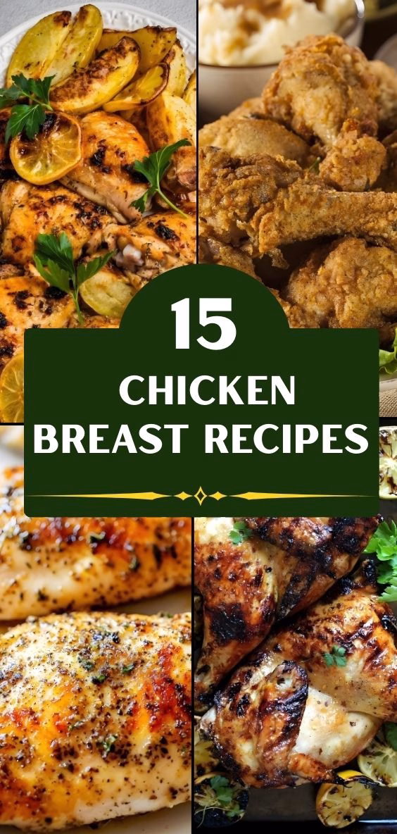 15 Chicken Breast Recipes