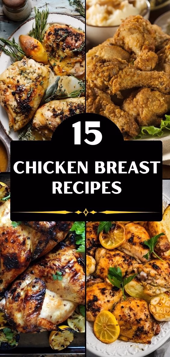 15 Chicken Breast Recipes