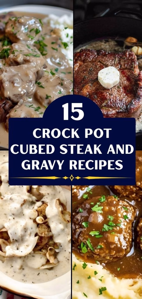 15 Crock Pot Cubed Steak And Gravy Recipes