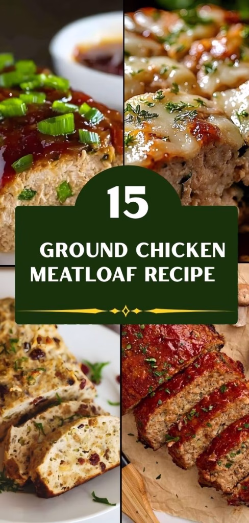 15 Ground Chicken Meatloaf Recipe 