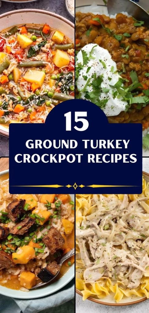  Ground Turkey Crockpot Recipes