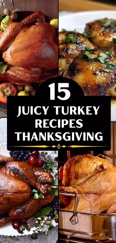 15 Juicy Turkey Recipes Thanksgiving