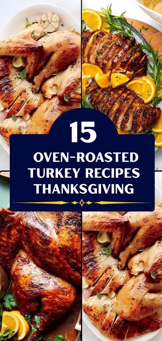 15 Oven-Roasted Turkey Recipes Thanksgiving Made Easy