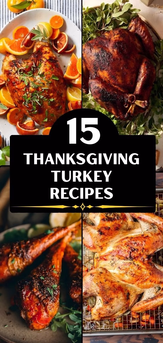 15 Thanksgiving Turkey Recipes