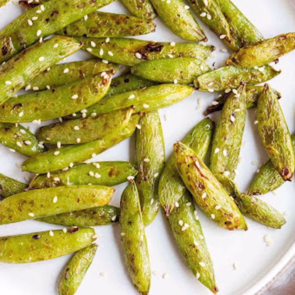 Air Fryer Snap Peas