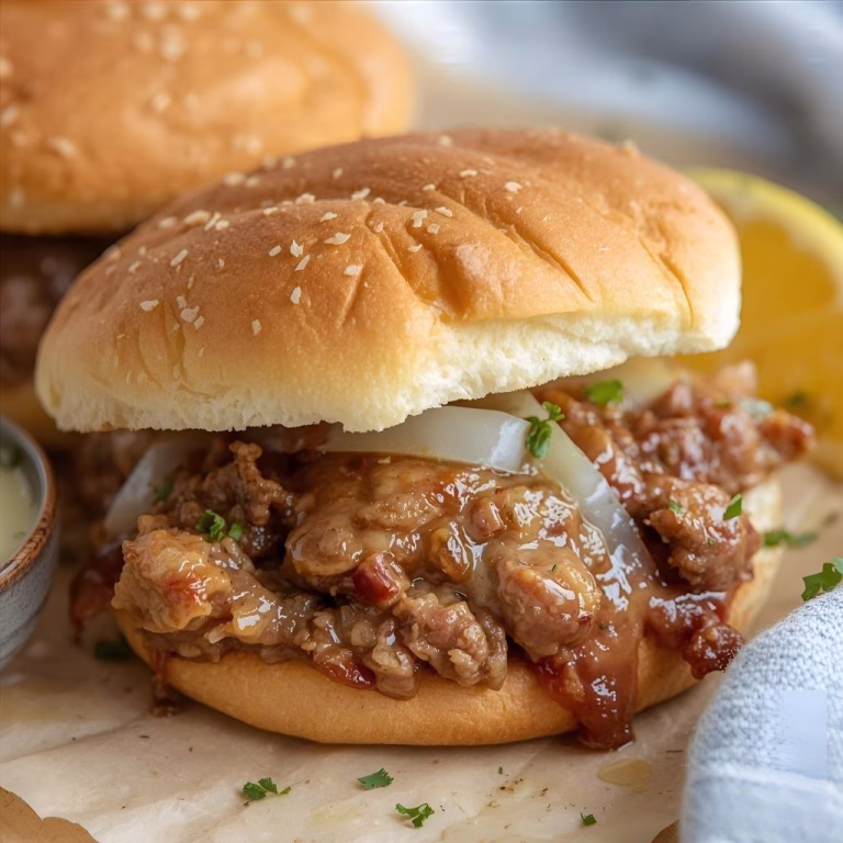 French Onion French Dip Sandwiches Recipe