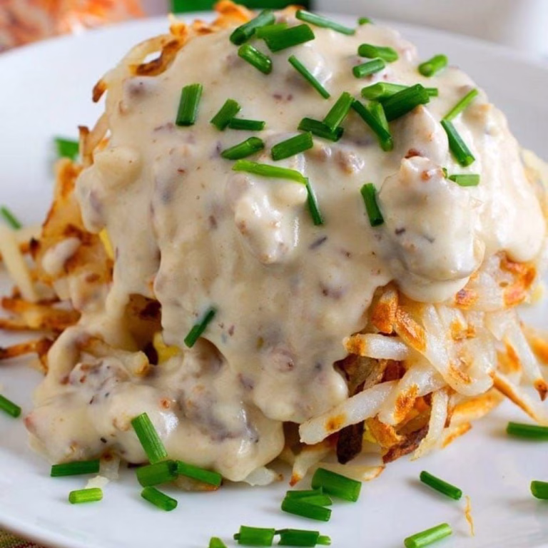 Hash Browns Breakfast Stacks Recipe