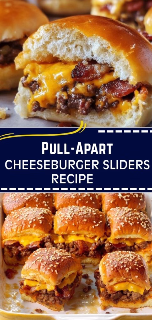 Pull-Apart Cheeseburger Sliders Recipe