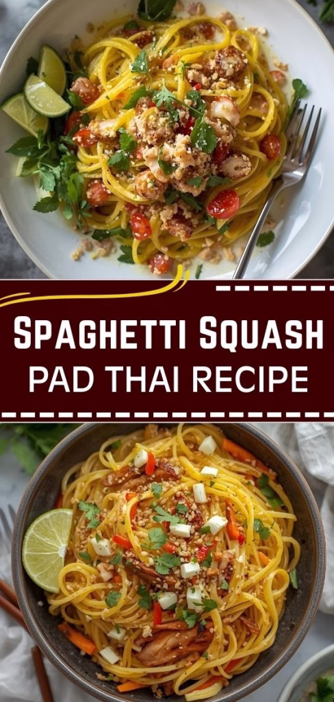 Spaghetti Squash Pad Thai Recipe