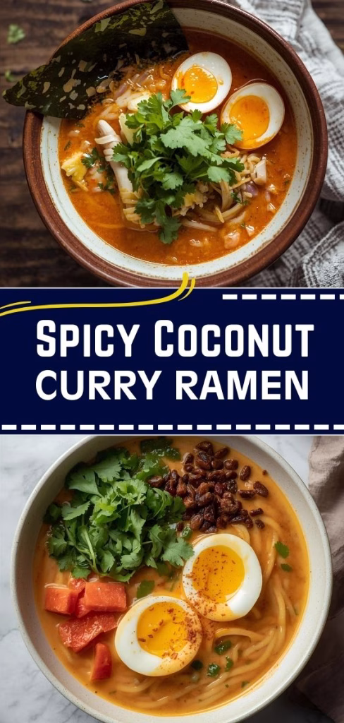 Spicy Coconut Curry Ramen Recipe