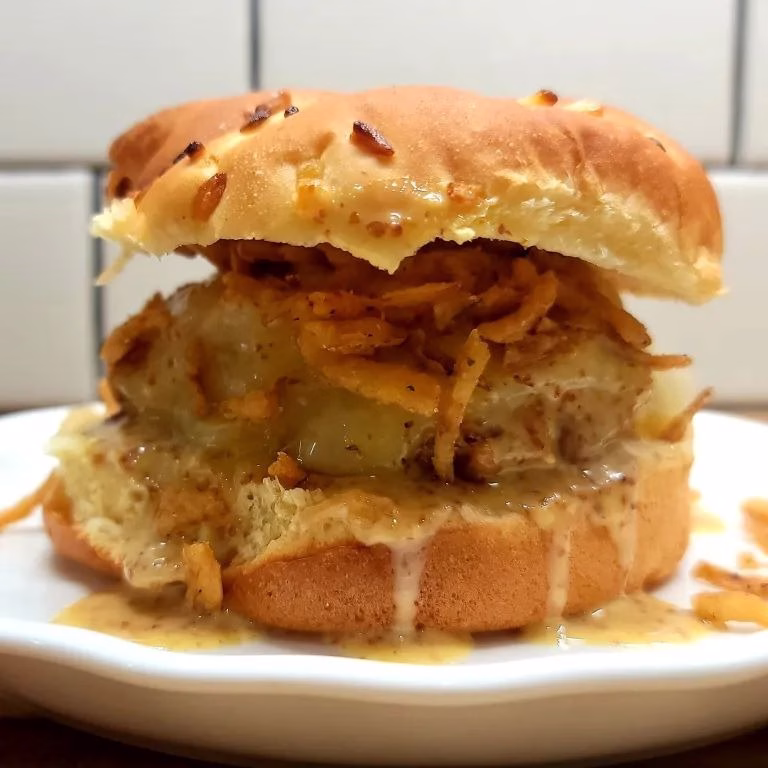 Cordon Bleu Chicken Burgers