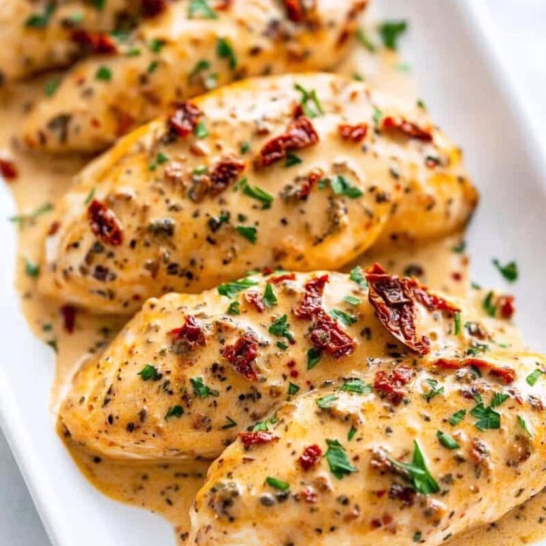 Baked Tuscan Chicken Breasts Recipe