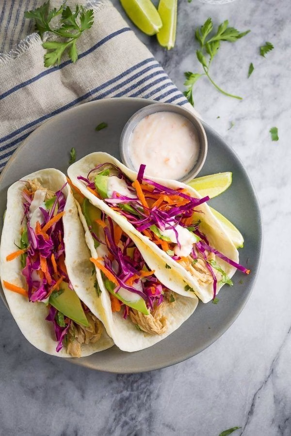 Sweet Chili Chicken Tacos