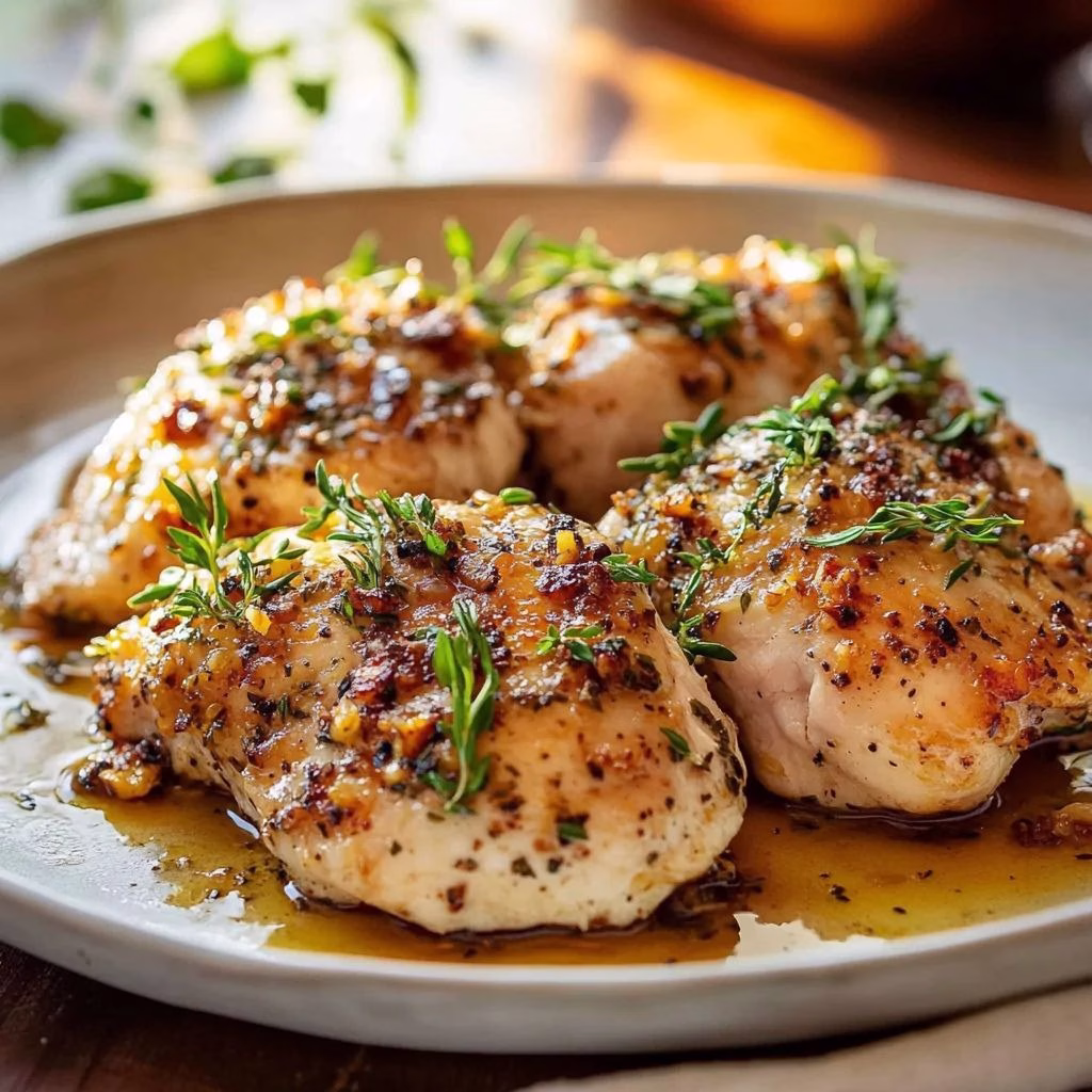 Garlic Herb Chicken Crust