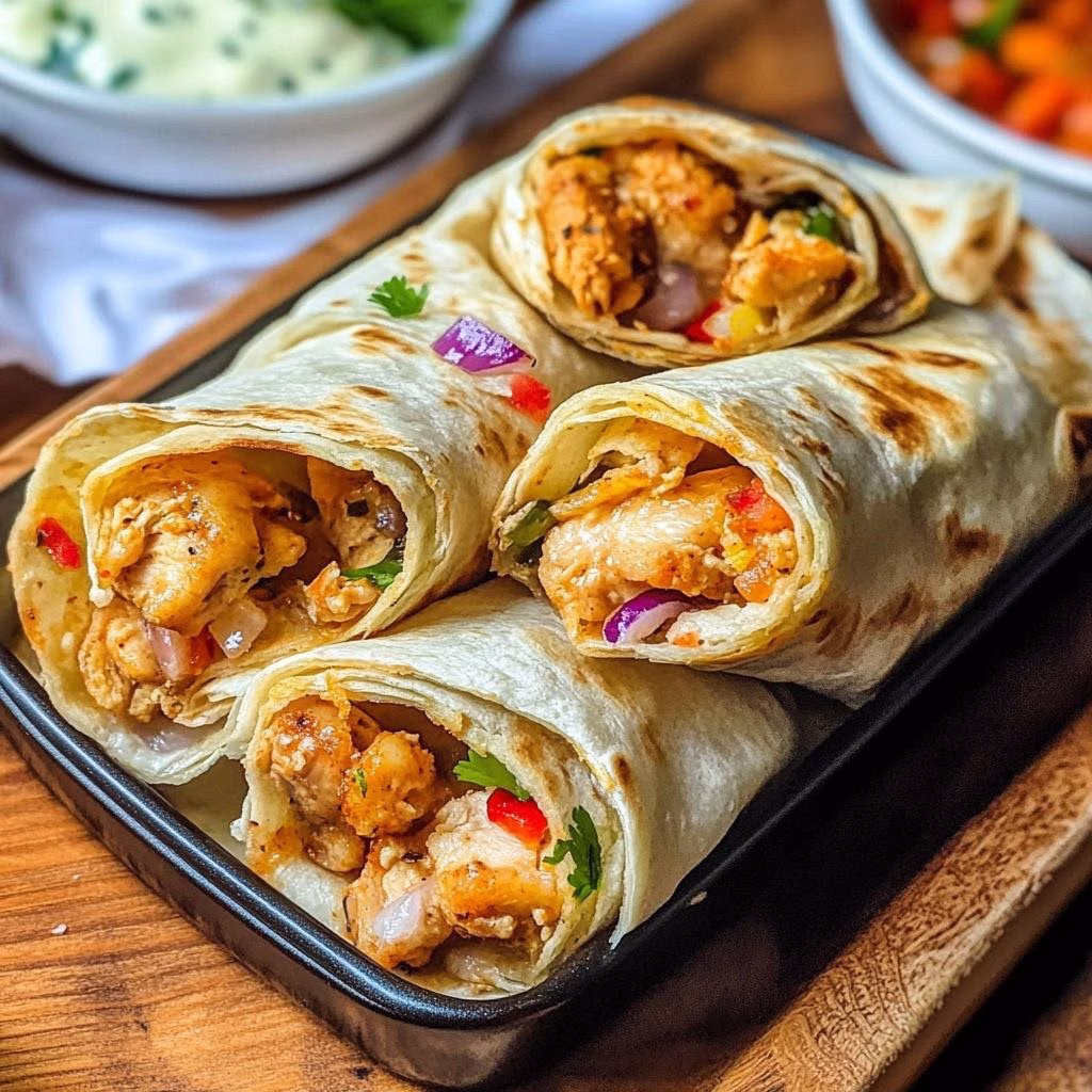 Firecracker Sweet and Spicy Wraps