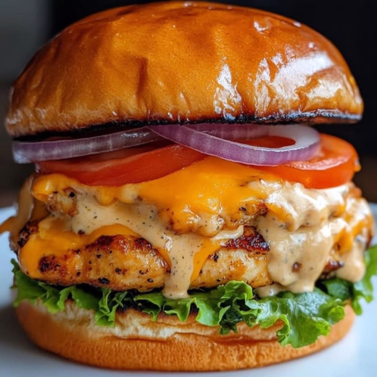 The Best Chicken Burgers Recipe