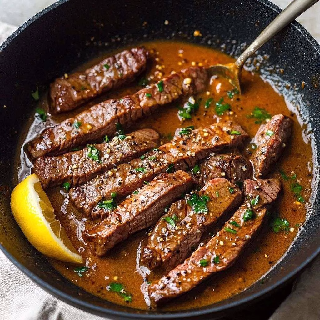 Master the Pan-Seared Sirloin Tip Steak with Herb Butter